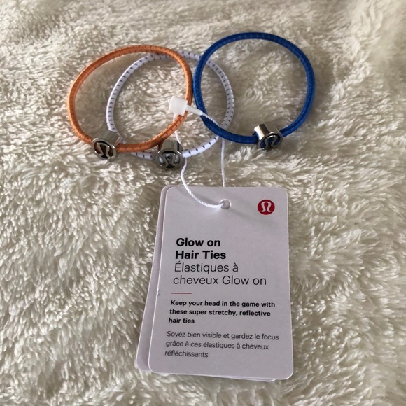 NWT lululemon hair ties set of 3 - Picture 1 of 1
